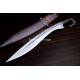 Hand-Forged Kopis Sword, Triple Fuller