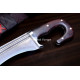 Hand-Forged Kopis Sword, Triple Fuller