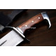 Hand-Forged Recurve Knife, S-Guard Hilt