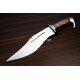 Hand-Forged Recurve Knife, S-Guard Hilt