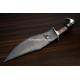 Hand-Forged Recurve Knife, S-Guard Hilt