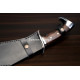 Hand-Forged Recurve Knife, S-Guard Hilt