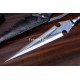 Hand-Forged Ninja Kunai Dagger, Ring Pommel
