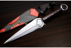 Hand-Forged Fantasy Kunai Dagger