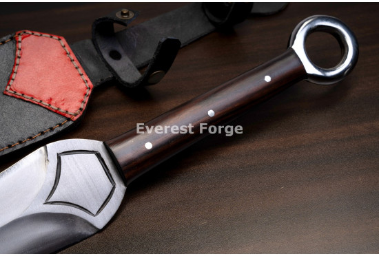 Hand-Forged Fantasy Kunai Dagger