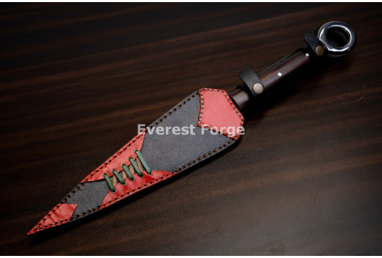 Hand-Forged Fantasy Kunai Dagger