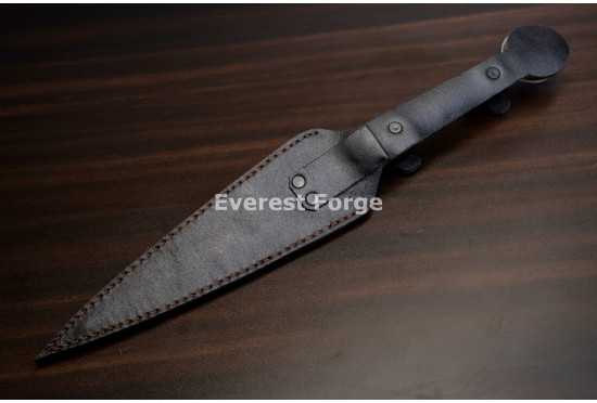Hand-Forged Fantasy Kunai Dagger