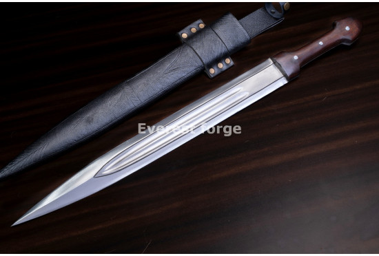 Hand-Forged Kindjal Short Sword