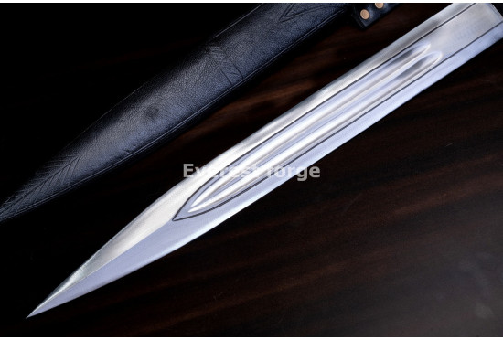 Hand-Forged Kindjal Short Sword