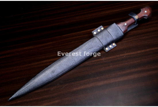Hand-Forged Kindjal Short Sword