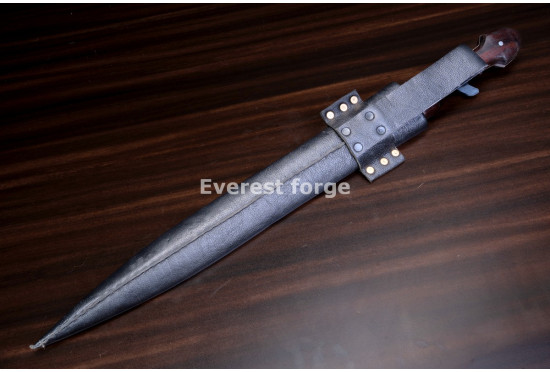 Hand-Forged Kindjal Short Sword