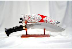 Kukri Cross Badge Kothimora khukuri