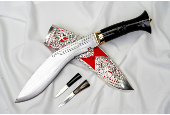 Kukri Cross Badge Kothimora khukuri