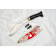 Kothimora Kukri – Flying Eagle Engraved Silver Scabbard khukuri