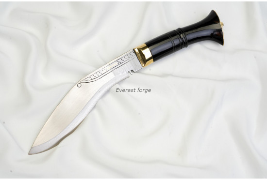 Kothimora Kukri – Flying Eagle Engraved Silver Scabbard khukuri