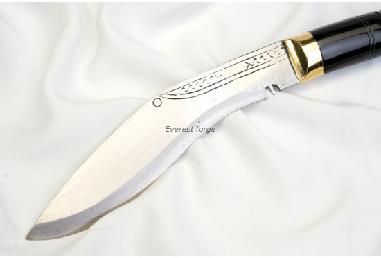 Kothimora Kukri – Flying Eagle Engraved Silver Scabbard khukuri