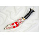 Kothimora Kukri – Flying Eagle Engraved Silver Scabbard khukuri