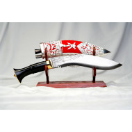 Kothimora Kukri/Khukuri – The Queen’s Gurkha Signals Cap Badge