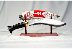 Kothimora Kukri/Khukuri – The Queen’s Gurkha Signals Cap Badge