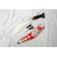 Kothimora Kukri/Khukuri – Royal Gurkha Rifles – Gold-Plated Badge 