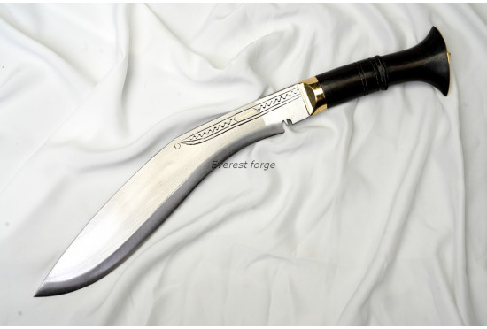 Kothimora Kukri/Khukuri – Royal Gurkha Rifles – Gold-Plated Badge 