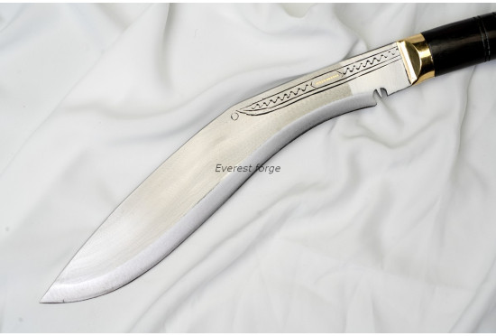 Kothimora Kukri/Khukuri – Royal Gurkha Rifles – Gold-Plated Badge 
