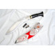 Kothimora Kukri/Khukuri – Gold-Plated Kukri Cross Badges