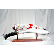 Kothimora Kukri/Khukuri – Gold-Plated Kukri Cross Badges