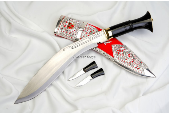 Kothimora Kukri/Khukuri – 3rd Gurkha Rifles Regimental Badges
