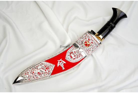 Kothimora Kukri/Khukuri – 3rd Gurkha Rifles Regimental Badges