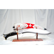 Kothimora Kukri/Khukuri – 3rd Gurkha Rifles Regimental Badges