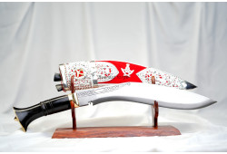 Kothimora Kukri/Khukuri – 3rd Gurkha Rifles Regimental Badges