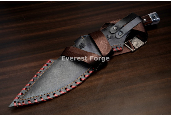 Hand-Forged Leaf Kukri, Full-Tang Panawal