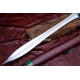 Hand-Forged Fantasy Leaf-Blade Sword, Hand-and-a-Half Hilt