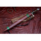 Hand-Forged Fantasy Leaf-Blade Sword, Hand-and-a-Half Hilt