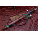 Hand-Forged Fantasy Leaf-Blade Sword, Hand-and-a-Half Hilt