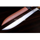 Hand-Forged Bush Machete, Brass-Fitted Hilt
