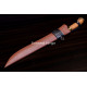 Hand-Forged Bush Machete, Brass-Fitted Hilt