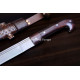 Hand-Forged Long Seax, Broken-Back Blade