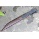 Langseax with Floral Etching 