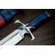 Hand-Forged Bowie Knife, Fullered Blade