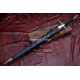 Hand-Forged Lion-Head Knightly Sword – Full-Tang 5160 Etched Blade