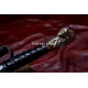 Hand-Forged Lion-Head Knightly Sword – Full-Tang 5160 Etched Blade