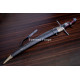 Hand-Forged Grosses Messer, Shell Nagel
