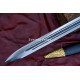 Bard-Inspired Fantasy Longsword – Hand-Forged Full-Tang Blade with Triple Fuller & Decorated Fittings