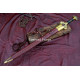 Éowyn-Inspired Fantasy Longsword – Hand-Forged Full-Tang Blade with Decorated Guard & Pommel