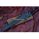 Hand-Forged Fantasy Guardian Broadsword – Full-Tang 5160 Dark Forge-Finish Blade