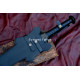 Hand-Forged Fantasy Guardian Broadsword – Full-Tang 5160 Dark Forge-Finish Blade