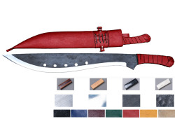 Hand-Forged Book of Eli-Inspired Machete, Configurable Build