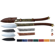 Hand-Forged Prince Nuada-Inspired Spear, Configurable Build